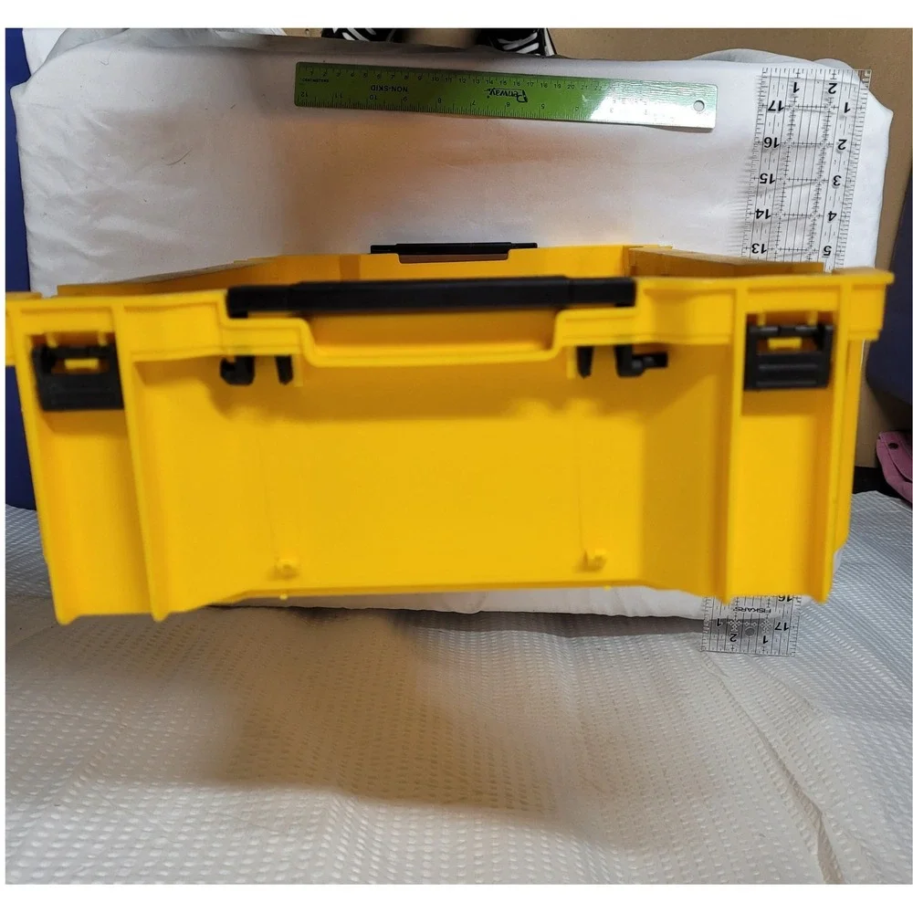 DeWALT ToughSystem 2.0 Deep Tool Tray DWST08120 Yellow Stackable‎ Organizer
